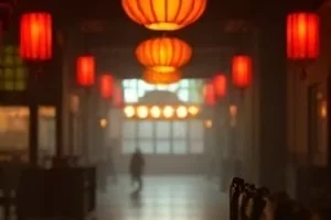 冬眠者手册中封闭舱体内长排休眠舱的科幻画面